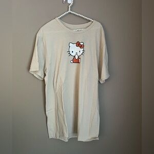 Men's HELLO KITTY Rainbow T-Shirt Sanrio
WOMENS Unisex Tee Khaki Streetwear